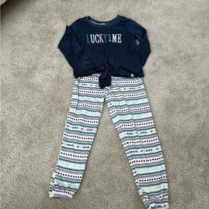 Lucky Brand st Patrick’s day pajamas-